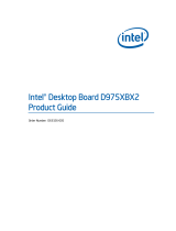 Intel D975XBX2 - Desktop Board Motherboard Manuale utente