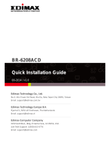 Edimax BR-6208ACD Quick Installation Manual