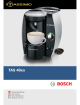 Bosch TAS 40xx Manuale utente