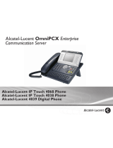 Alcatel-Lucent Alcatel 8 Series IPTouch 4068 Manuale utente