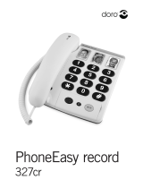 Doro PHONEEASY RECORD 327CR Manuale utente