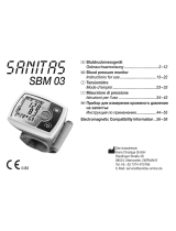Sanitas SBM 03 Instructions For Use Manual