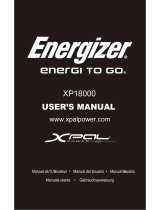 Energizer XP18000 Manuale utente