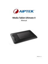 AIPTEK Media Tablet Ultimate II Manuale utente