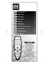 One For All URC-3435 Manuale utente