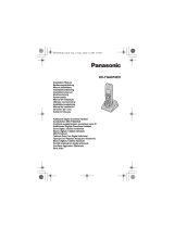 Panasonic KX-TGA810EX Guida d'installazione