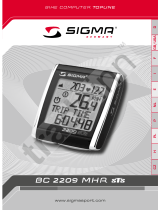 SIGMA SPORT BC 2209 MHR Manuale utente