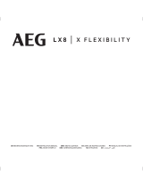AEG LX8 X FLEXIBILITY Manuale utente