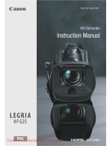 Canon LEGRIA HF G25 Manuale utente