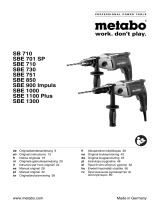 Metabo SBE 1100 Plus Manuale del proprietario