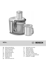 Bosch MES 4000 Manuale utente