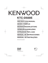 Kenwood KTC-D500E Manuale del proprietario