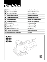 Makita Faust-Schwingschleifer BO 4553 Manuale utente