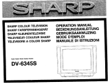 Sharp DV6345S Manuale del proprietario