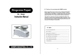 Shimpo RK-1 Ringcone Popet Manuale utente