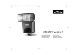 Metz mecablitz 44 AF-4 Canon Manuale del proprietario