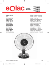 Solac VT8815 Manuale del proprietario