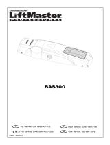 Chamberlain LiftMaster BAS300 Manuale del proprietario