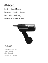 Avdel TX2000 Manuale del proprietario