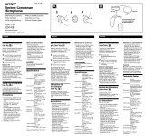Sony ECM-F8 Manuale utente