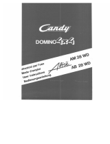 Candy ALISE AM 28 WD Manuale del proprietario