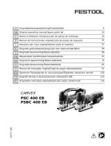 Festool Carvex PSC 400 EB Manuale del proprietario
