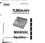 Hughes & Kettner TUBEMAN Manuale del proprietario