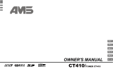 AMS CT410 Manuale del proprietario
