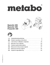 Metabo BasicAir 350 Manuale del proprietario