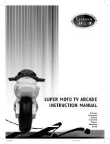 Lexibook SUPER MOTO TV ARCADE Manuale del proprietario