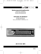 Clatronic AR 615 CD MP3 Manuale del proprietario