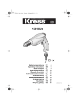 Kress 450 bs Manuale del proprietario