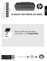 HP Deskjet 3000 Printer series - J310 Manuale del proprietario