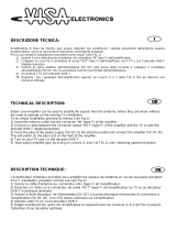 VISA BT301 - TECHNICAL DESCRIPTION Manuale del proprietario