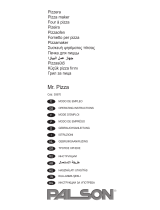 Palson Mr. Pizza 30570 Manuale del proprietario