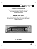 Clatronic Clatronic AR 687 CD/MP3 Manuale del proprietario