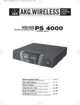 AKG PS 4000 Manuale del proprietario