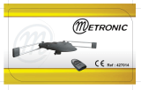 Metronic EXTERIEURE UHF MOTORISEE Manuale del proprietario