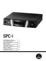 AKG SPC 4 Manuale del proprietario
