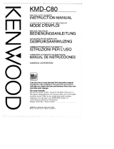 KEYWOOD KMD-C80 Manuale del proprietario