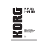 Korg IS35-HD Manuale del proprietario