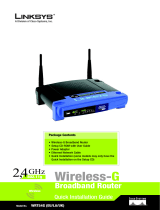 Linksys wrt54g3g at router Manuale del proprietario