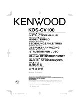 Kenwood KOS-CV100 Manuale del proprietario