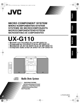 JVC UXG110 Manuale del proprietario