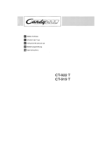 Candy CT-922 T Manuale del proprietario