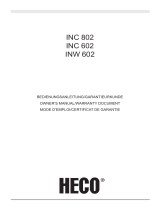 Heco INC 602 Manuale del proprietario