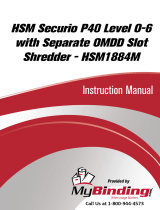 MyBinding HSM Securio P40 Level 6 Manuale utente