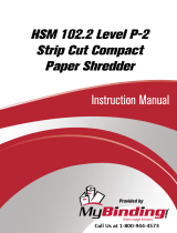MyBinding HSM 102.2 Level 2 Strip Cut Manuale utente