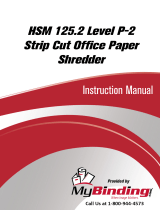 MyBinding HSM 125.2 Level 2 Strip Cut Manuale utente