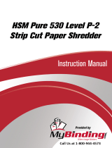 HSM Pure 320C Manuale utente
